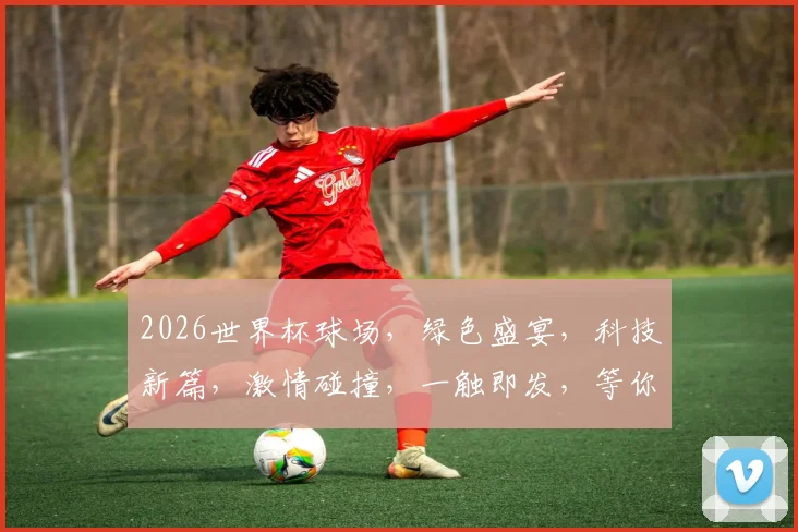 2026世界杯球场，绿色盛宴，科技新篇，激情碰撞，一触即发，等你来战